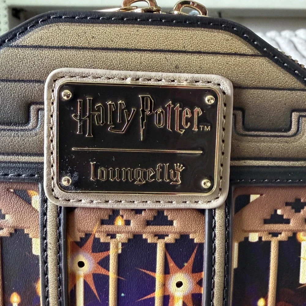 Loungefly Harry Potter Great‎ Hall Mini Backpack Brown Hogwarts